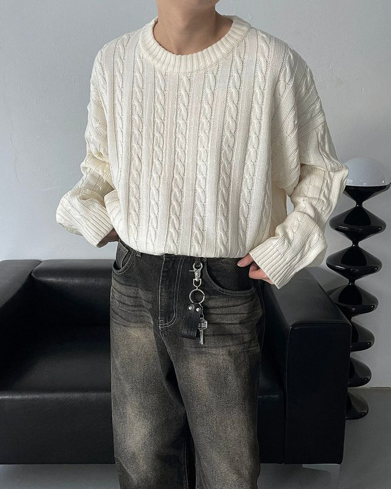 GL Twisted Round Knitwear (5 colors)