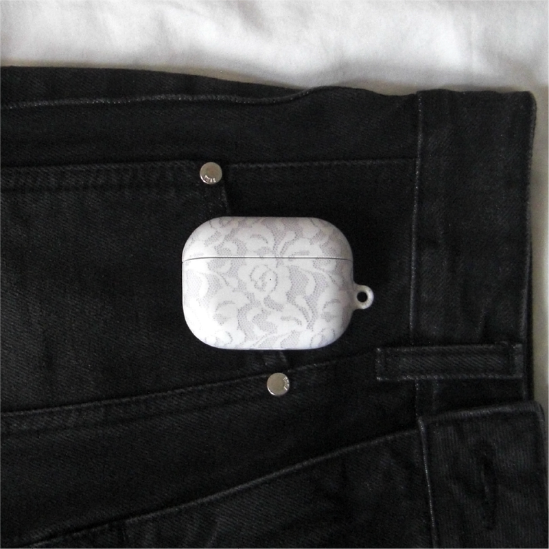 [MADE] rosy lace matt airpod case (matt hard)