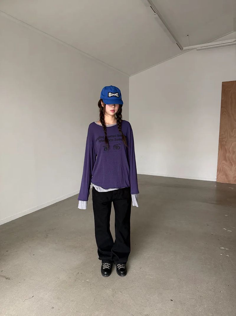 eyes printing cutting T