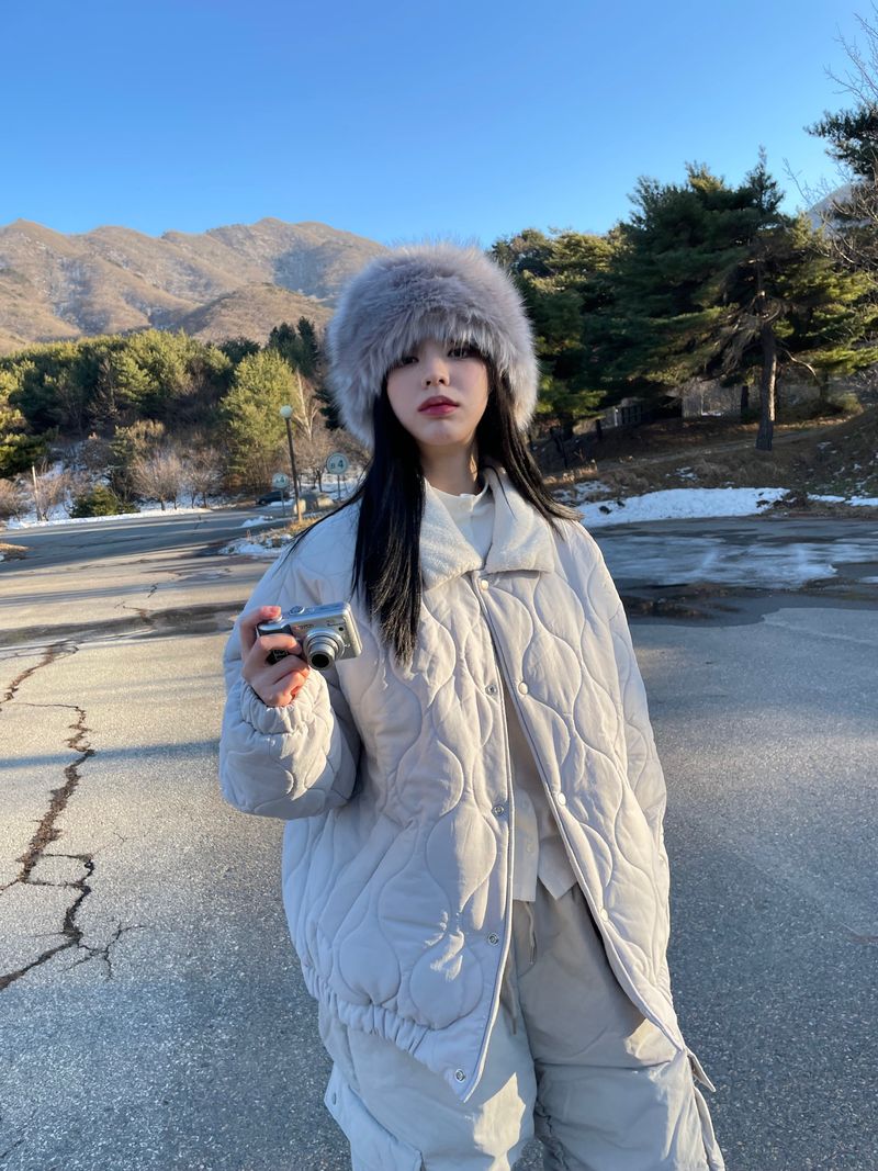Polar fur hat