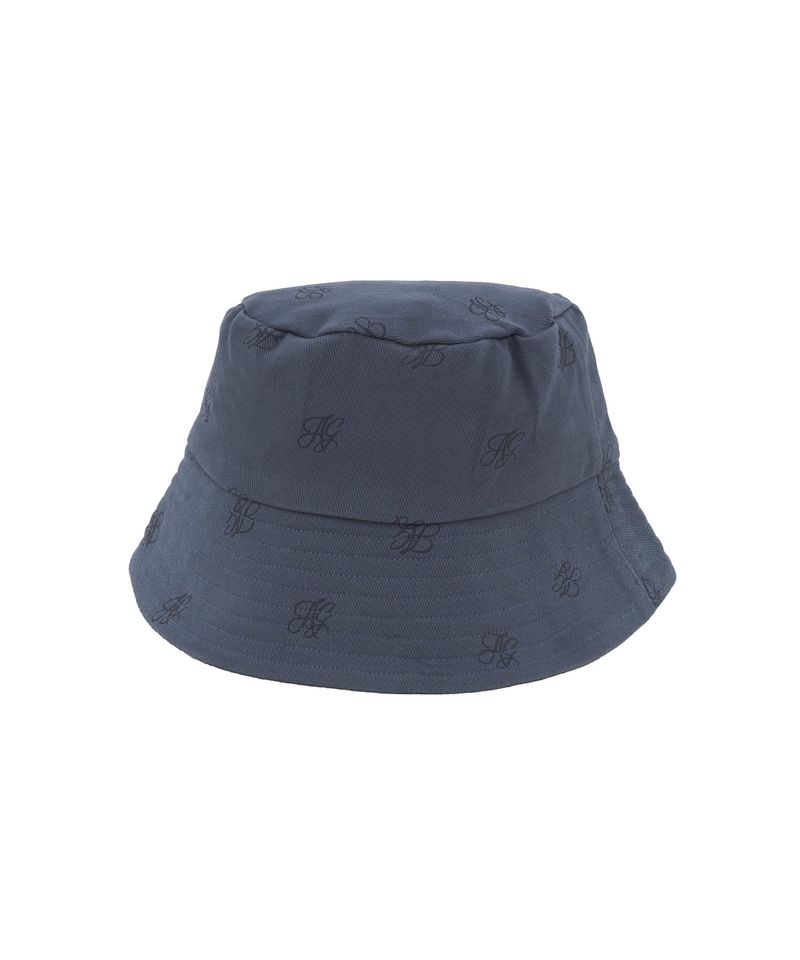 UNISEX 総柄ツイルバケハ