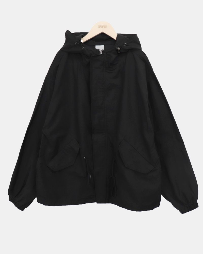 Rogen Hooded Drawstring Field Jacket