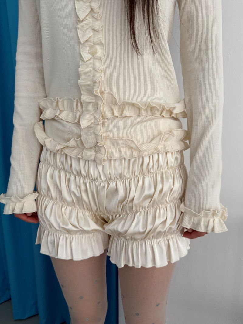 lady frill cardigan 