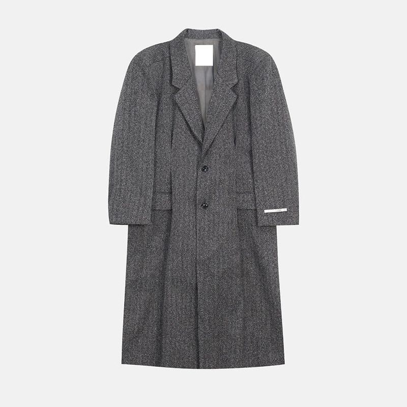 ASCLO Herringbone Darts Chester Coat (2color)