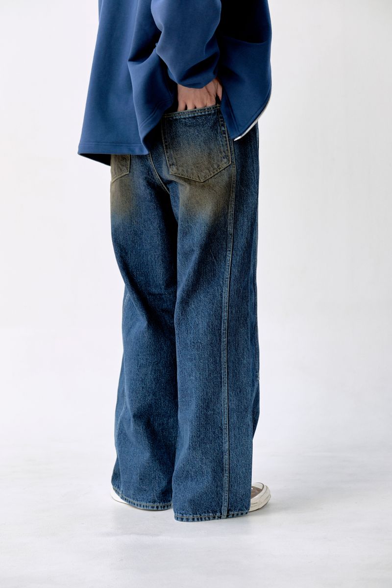 ALARM LINE DENIM PANTS_MAN