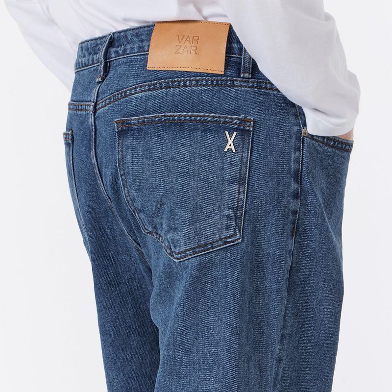 Signature Stud Regular Fit Denim Pants Indigo