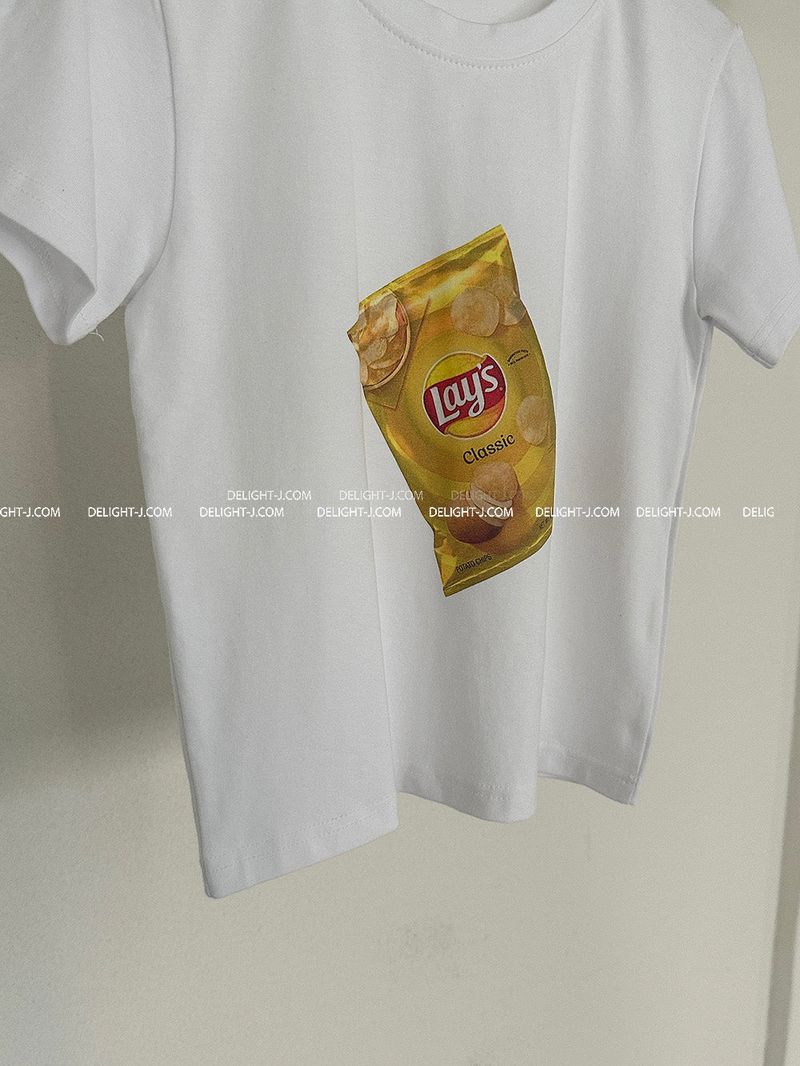 Snack Kitchen Crop Short Sleeve T-shirt
