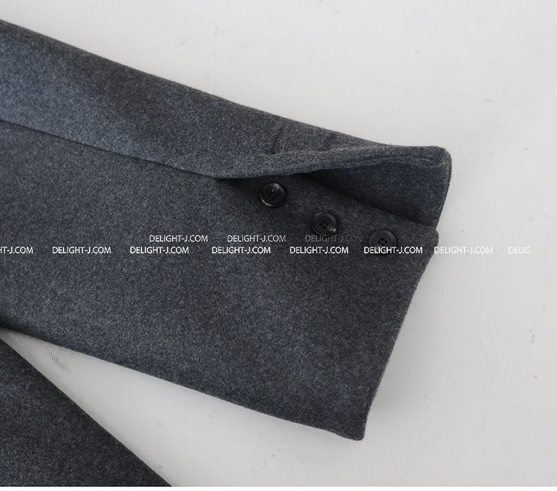 Norma Oversized-Fit Wool Half Coat