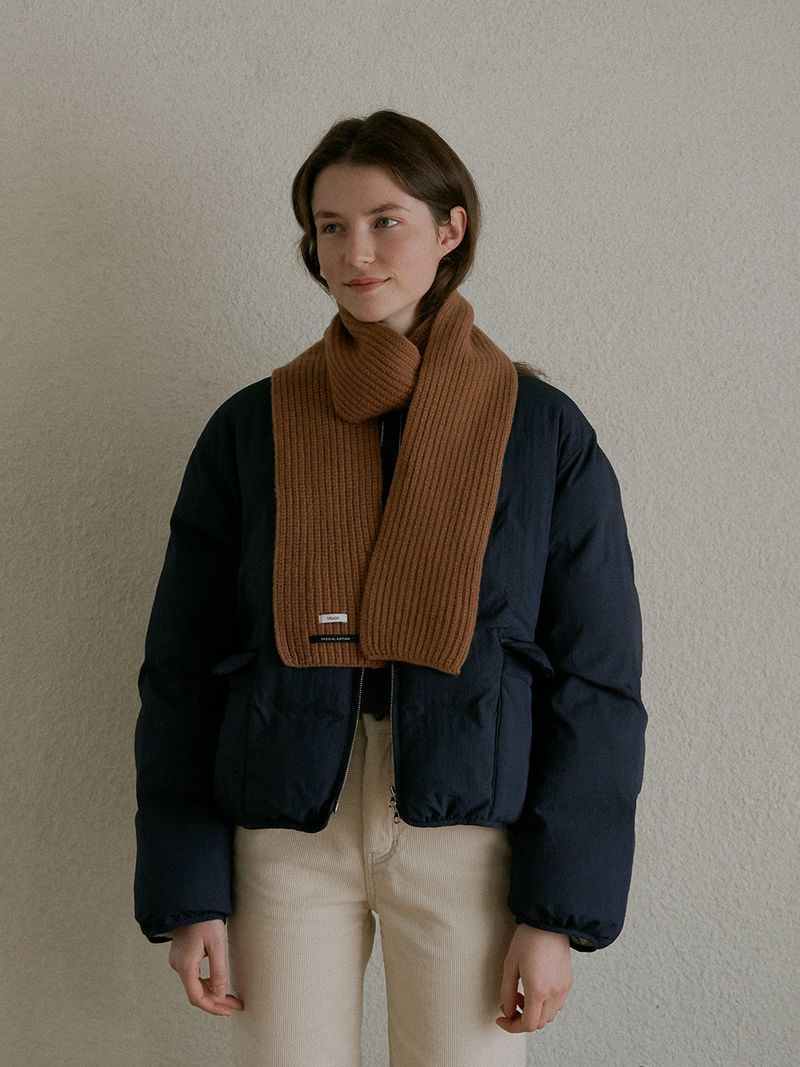 Vegan padded jumper
