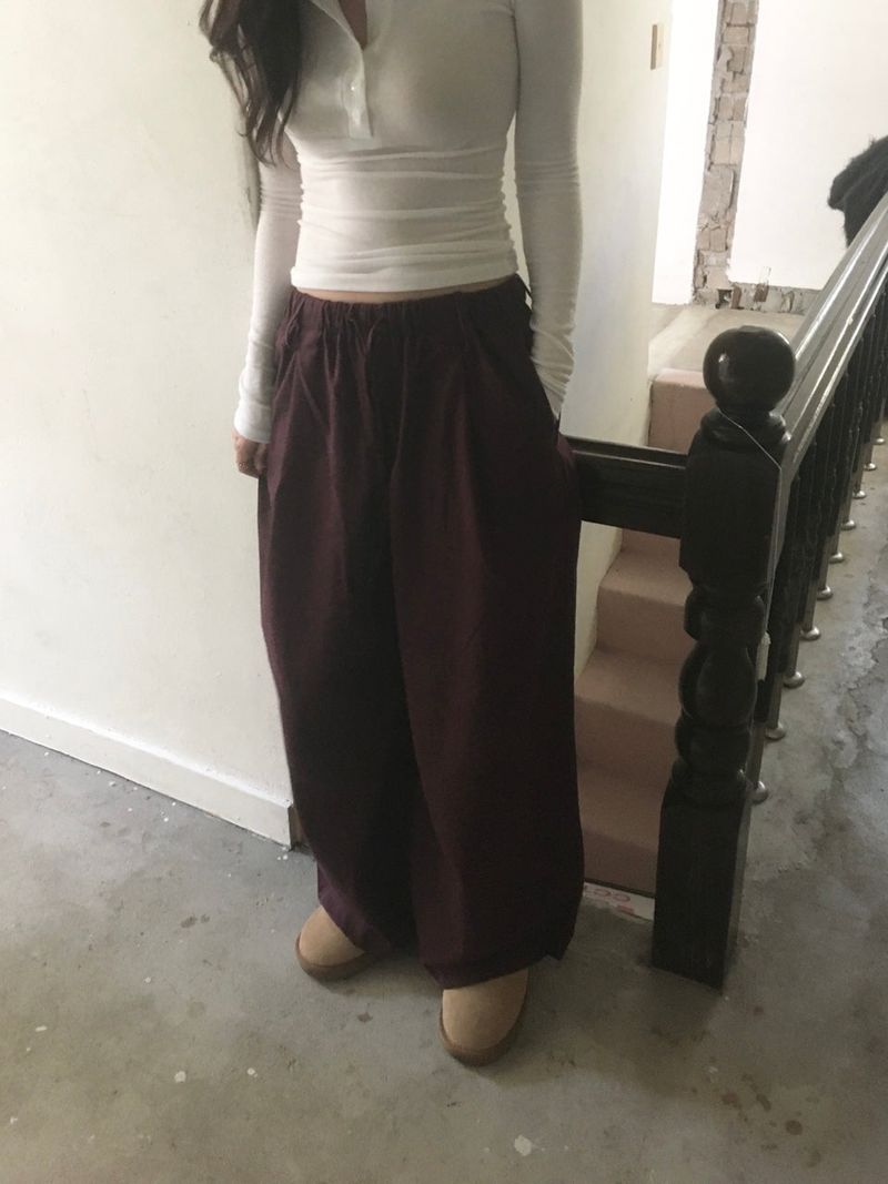 Cotton banding slacks