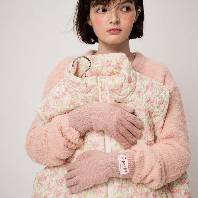 MESSAGE GLOVES, PINK