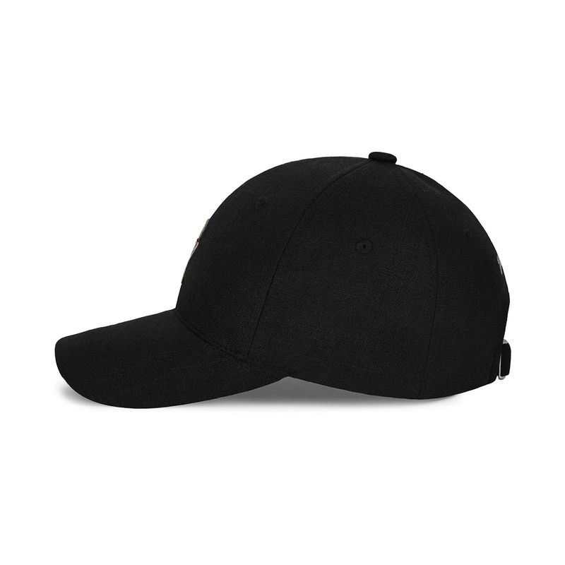 Flow VZ Leather Patch Ball Cap Black