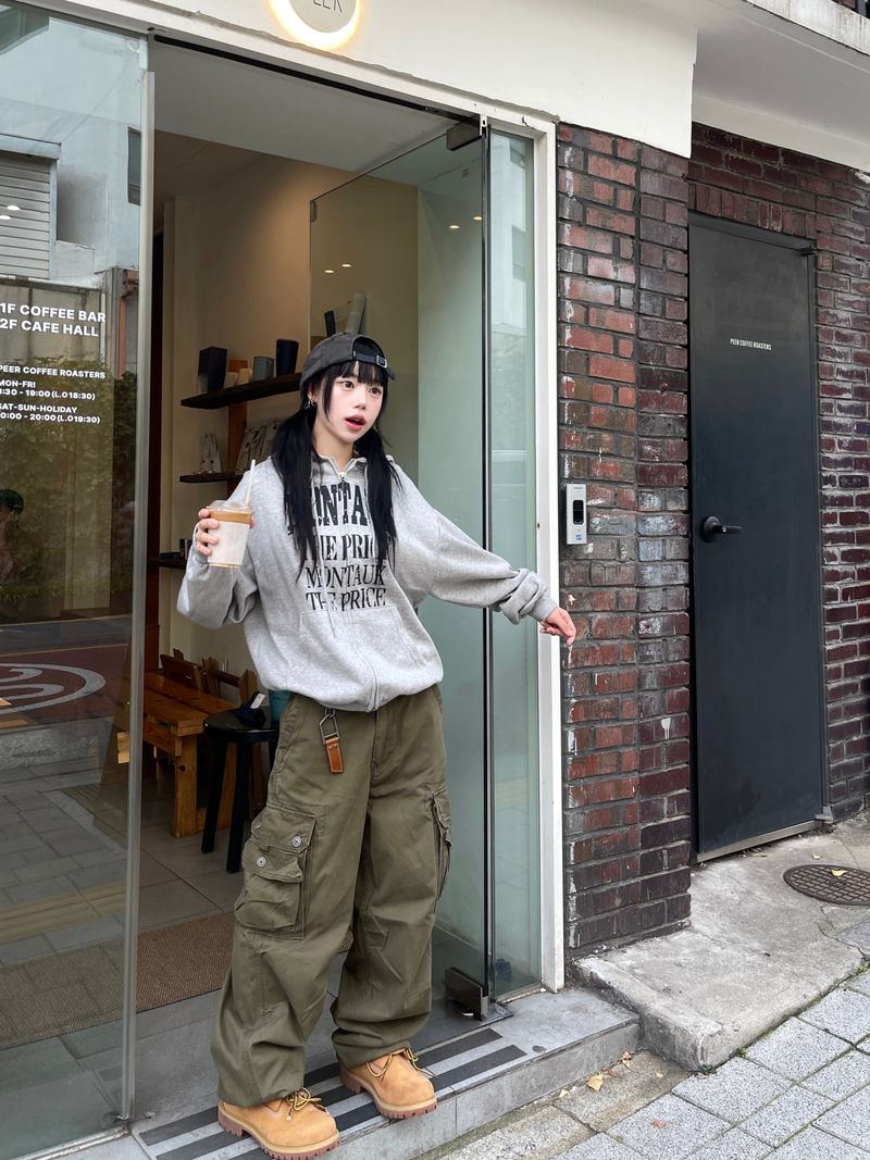 Ren Vintage Detail Cargo Pants