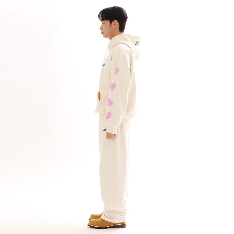 ラビングエンブレイス スウェットパンツ_クリーム