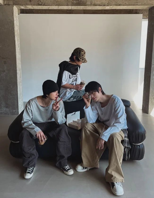 Nuke Basic U-Neck Long Sleeve T-Shirt