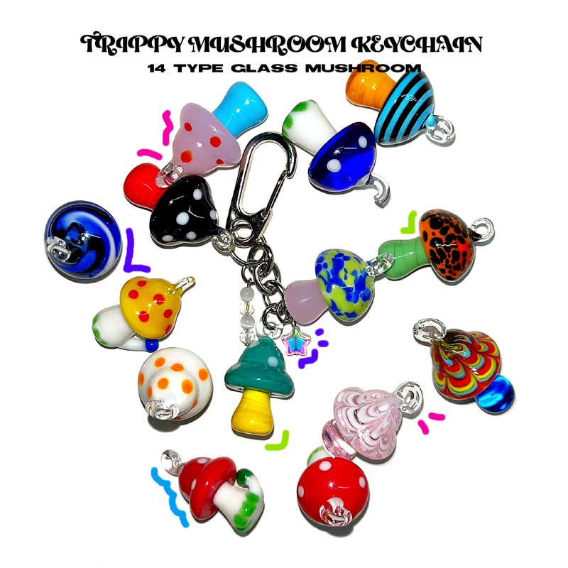 3amgang（スリーエイエムギャング）の「Trippy mushroom keychain（Toys/Key Holders）」