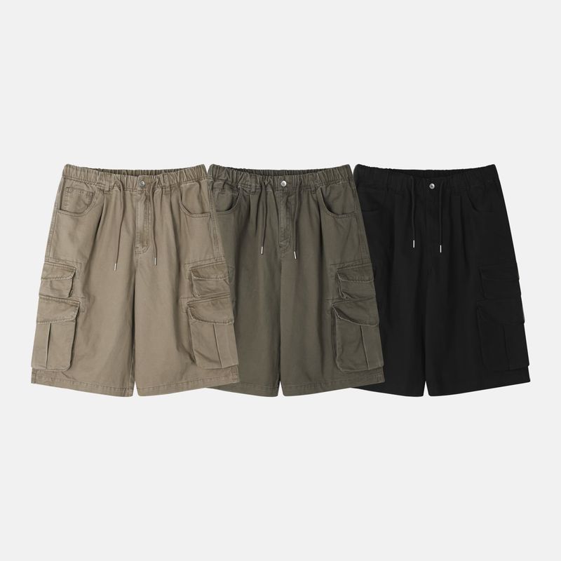 Stone Double Cargo Bermuda