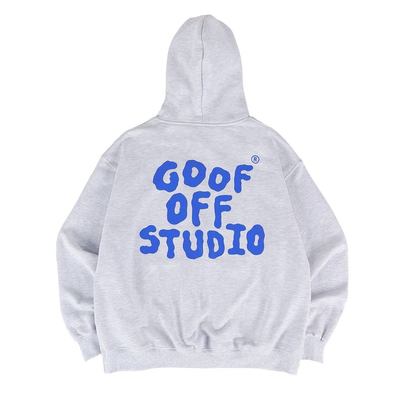 goofoffstudio（グーフオブスタジオ）の「メインロゴフーディー(アッシュグレー)（トップス）」