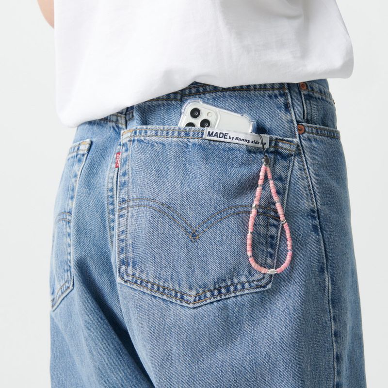 PINK SHELL PHONE STRAP