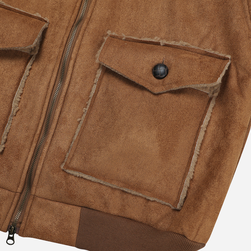 Sable Suede Mustang Jacket