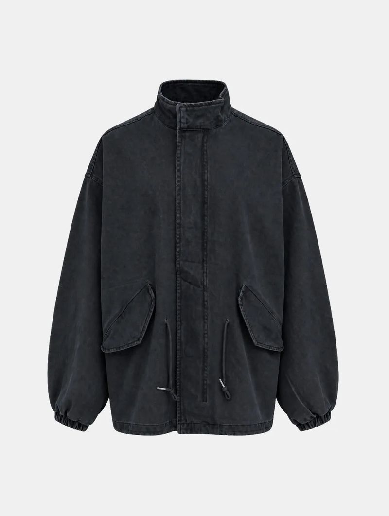 Safari Washed Flap Pocket Jumper