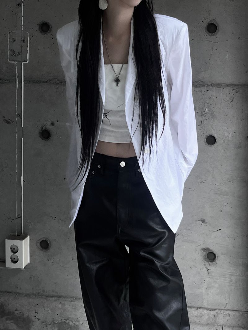 cliche wave anorak jacket (2color)