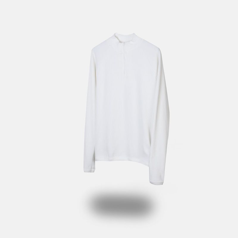 Ron musclefit half zipup knitwear