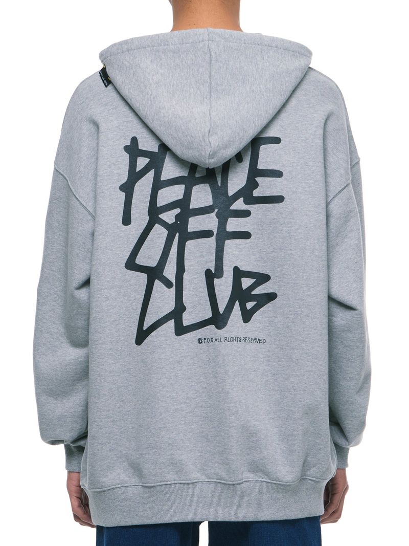 Tagging_Logo Hooded Sweatshirt GREY