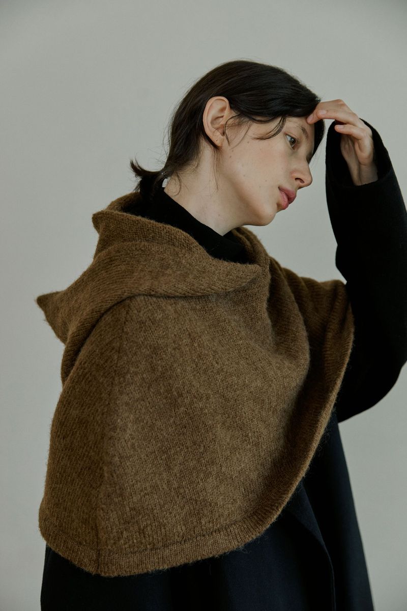 unisex balaclava brown
