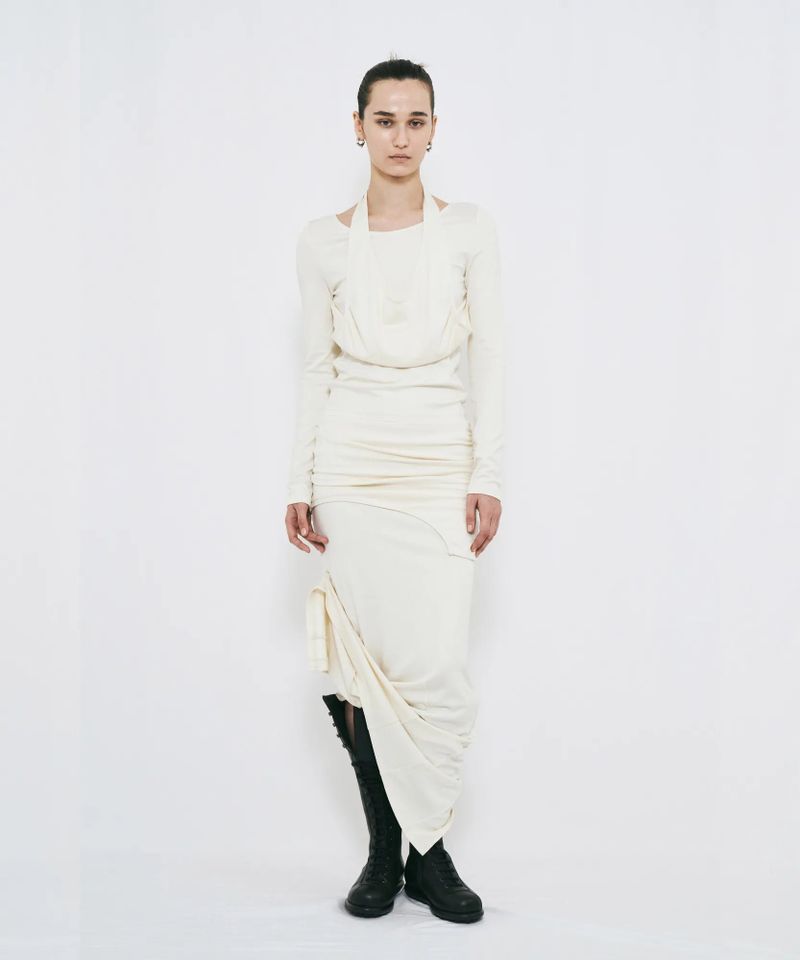 2WAY DRAPE LONG SLEEVE