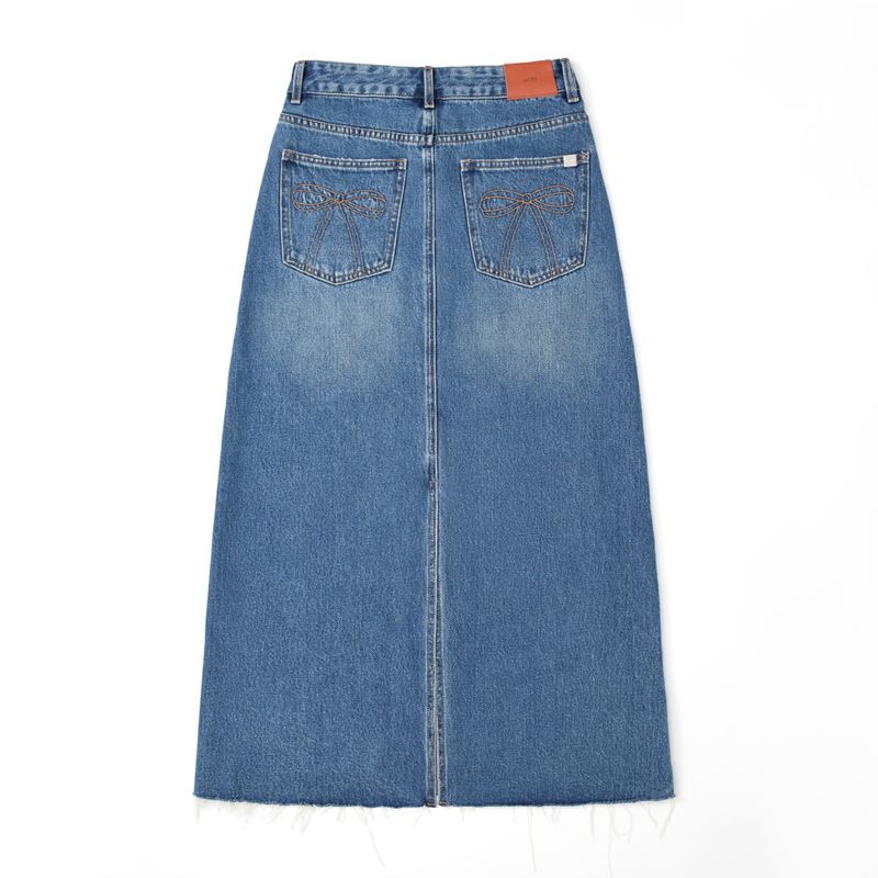 DENIM MAXI SKIRT_BLUE code 26021
