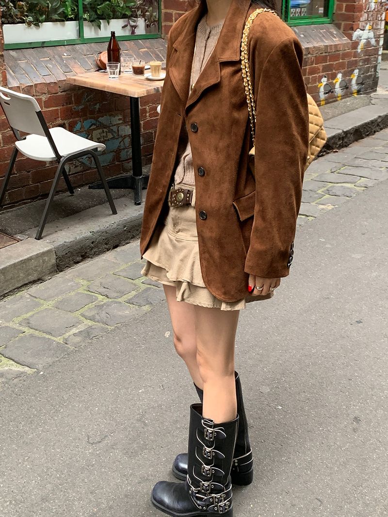 [MADE] Monne suede jacket