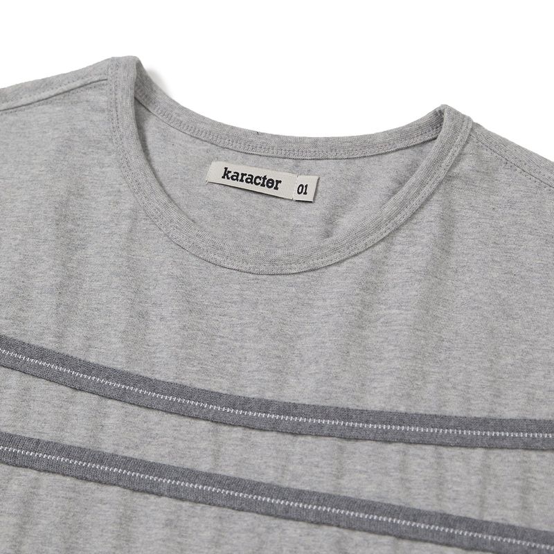 オービット ハーフ Tシャツ / メランジ グレー