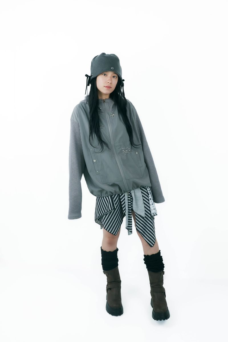 tie layered skirt