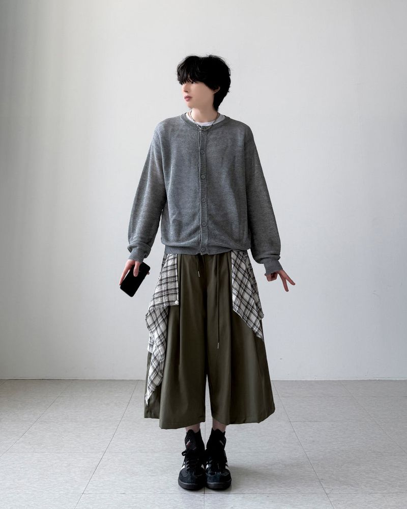 Hype Layered Bermuda Pants