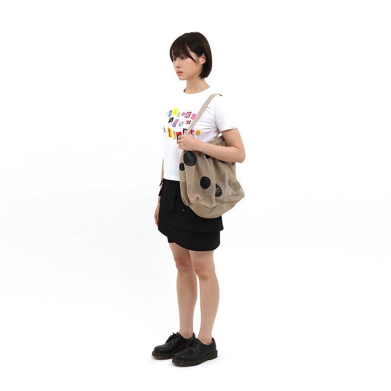 アルティメットドットメッシュバッグ (BEIGE)