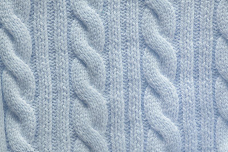 (05 light blue) Twisted Knitted matte AirPods Case