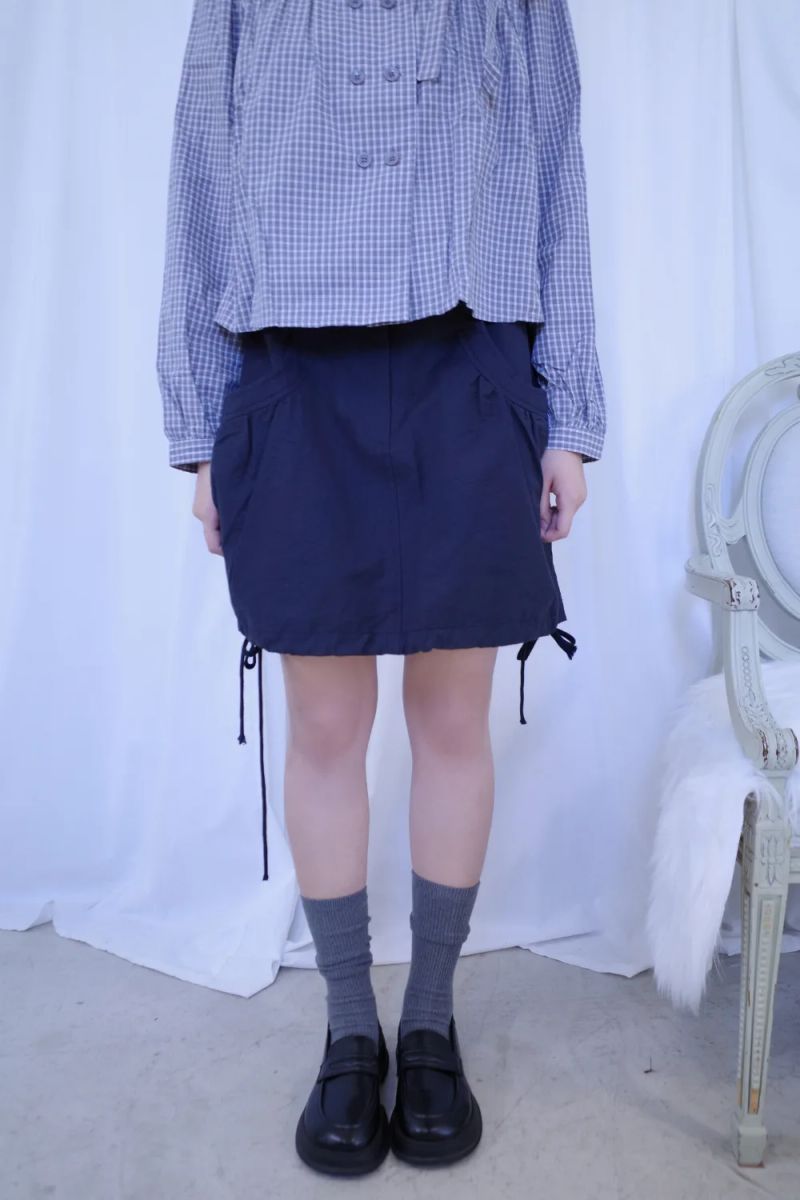 サンディパンプキンミディスカート (3color)