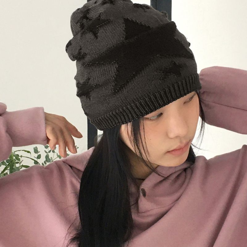 WONDER WONDER(ワンダーワンダー)の「Corem star knit long beanie(Hats)」