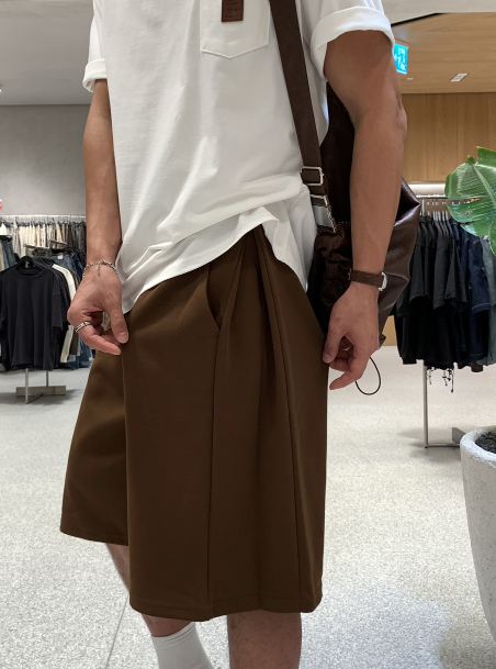 Glife Sidetuck Bermuda Banding Shorts