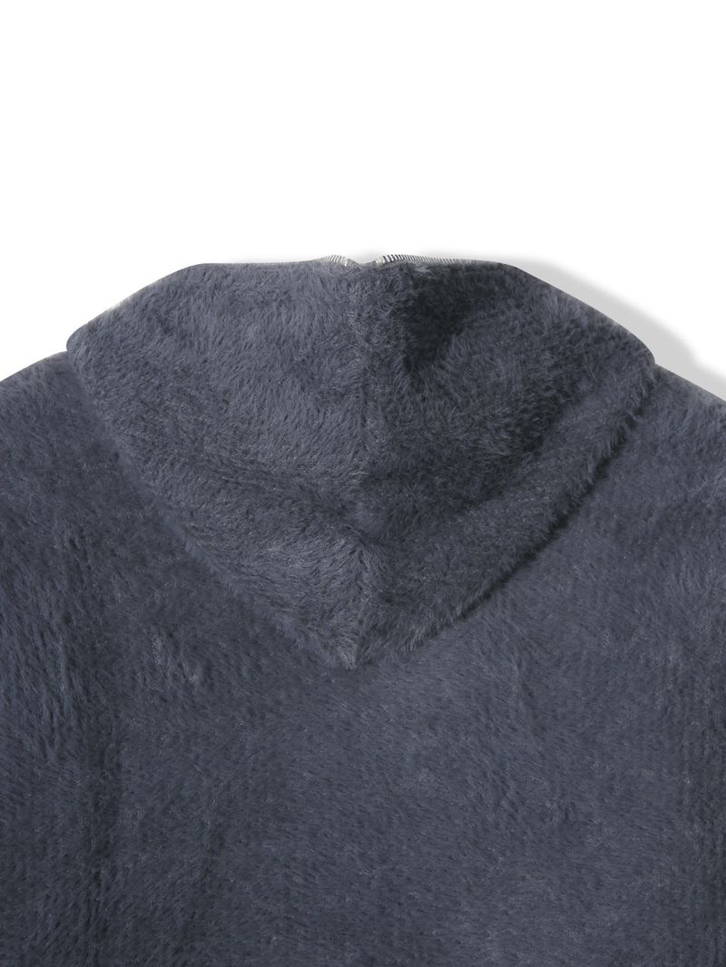Wonder Angora Knit Zip-Up (4 Colors)