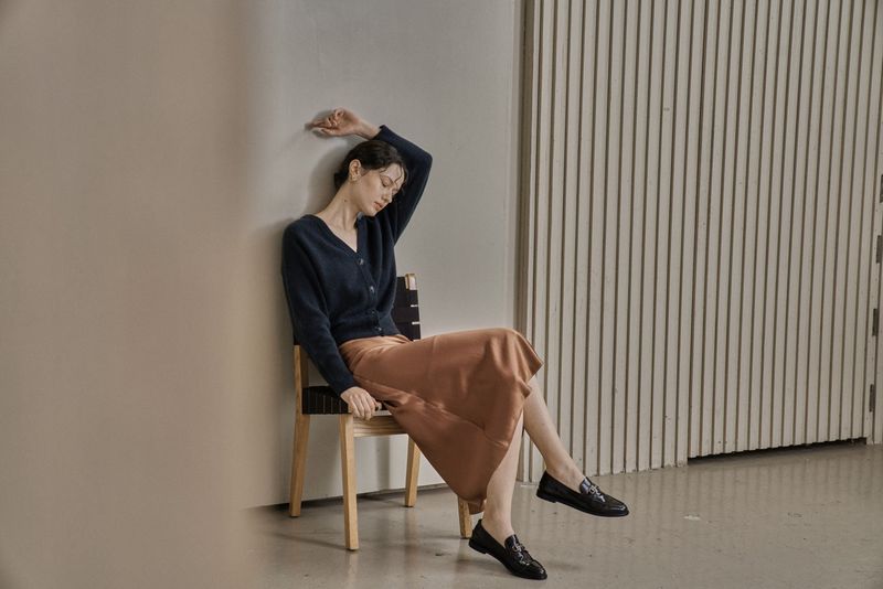 SEYMOUR SKIRT_BROWN