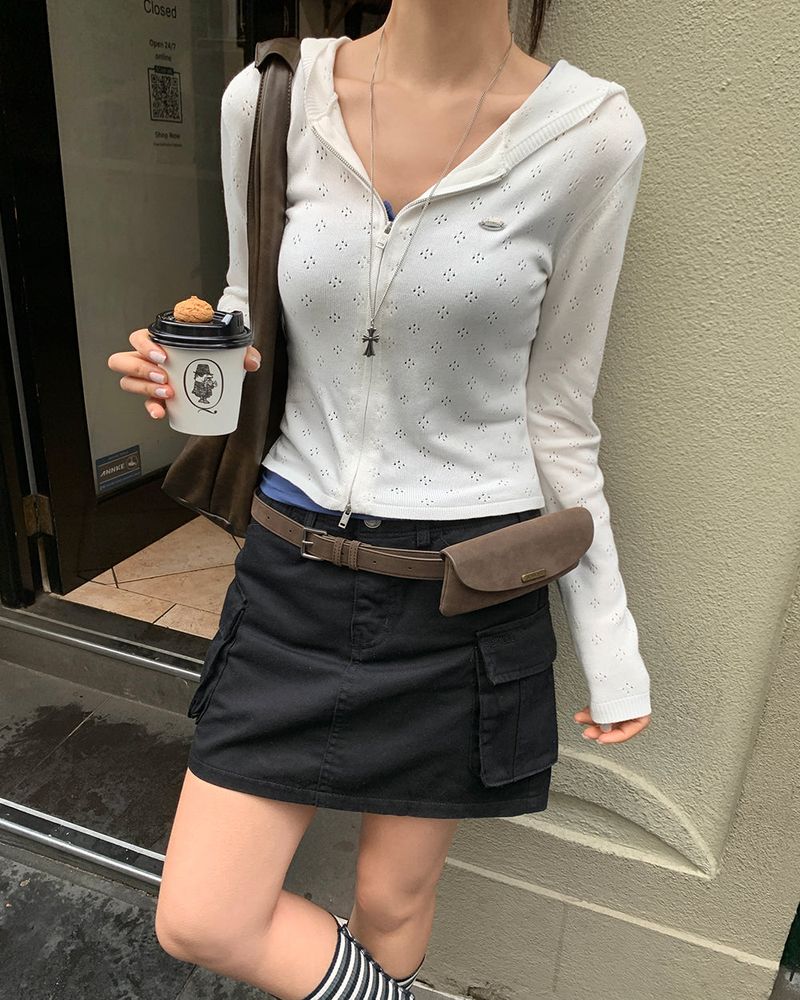 [ORIGINAL] Tech Cargo Mini Skirt