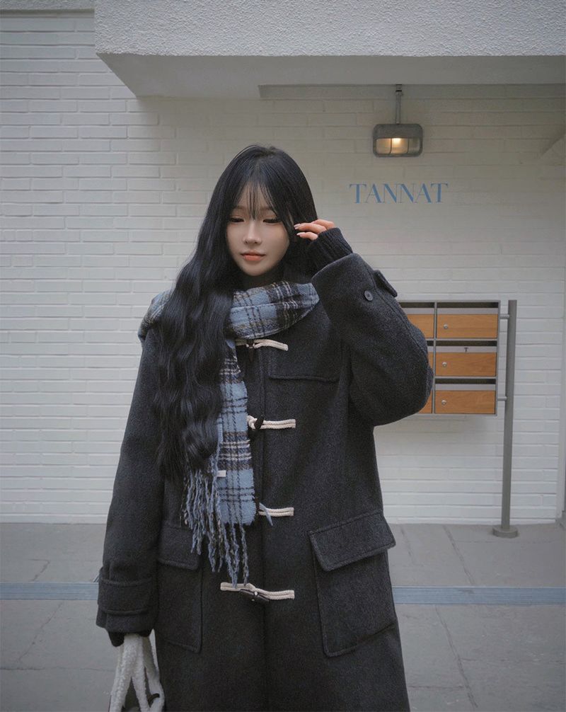 [BELLIDE MADE] Wendy's Duffle Long Coat with Toft