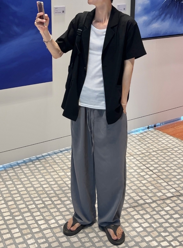 キアヌ半袖ジャケット