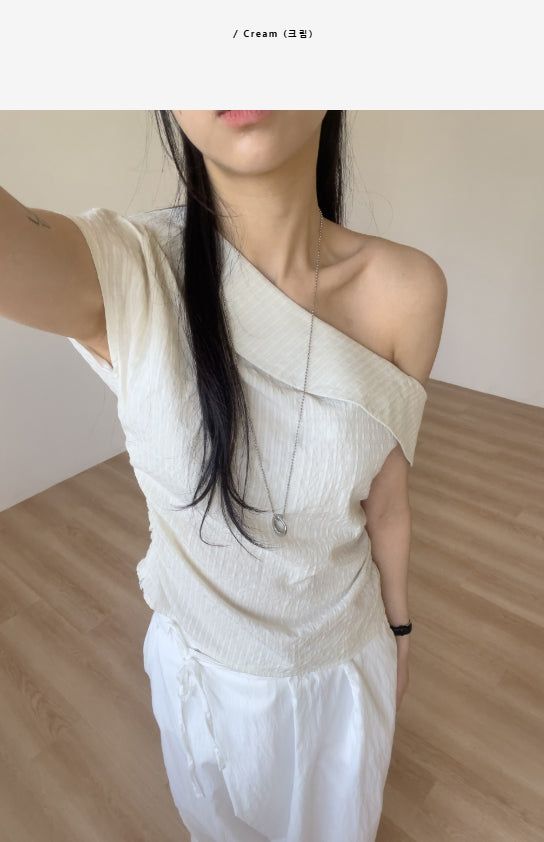 INCHANT ME(インチャントミー)の「Check Seersucker Blouse(Tops)」