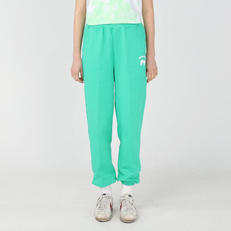 Happy Logo jogger pants [Green]