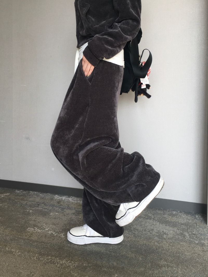 RITCORE（リットコア）の「エイコーンベルベットワイドパンツ (3c)（パンツ）」
