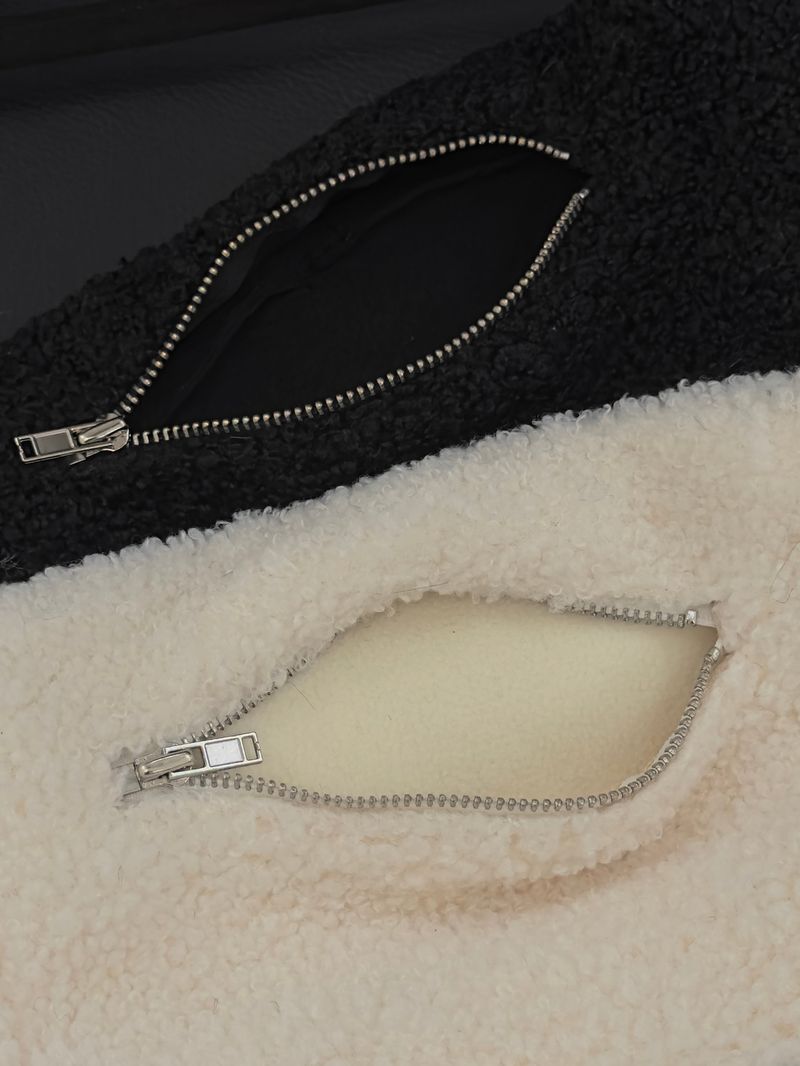 boucle strap mini belt bag (2color)