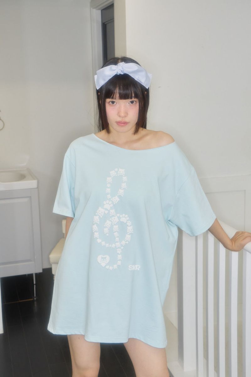 SHAKIRI（シャキリ）の「キリスカルノートオフショルダーボクシートップ (MINT)（トップス）」